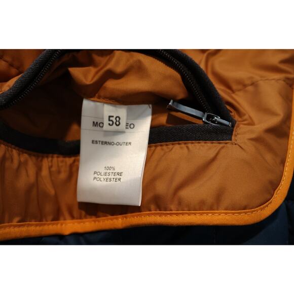 Waterville Theo Quilted Vest in Burnt Orange Size 58 - Picture 7 of 12